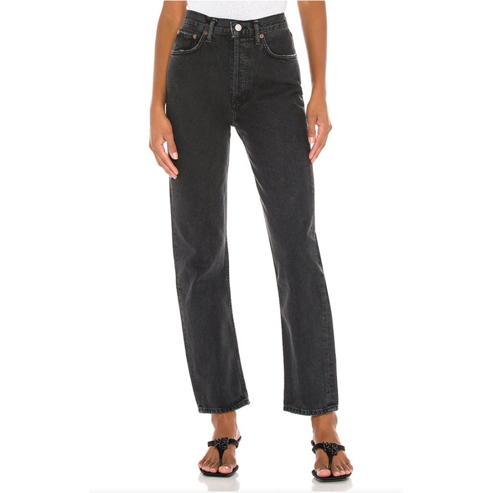 *ON HOLD* - Agolde 90's Pinch Waist in Black Tea
